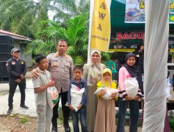 Kapolsek Lima Puluh AKP Tukar L Simamora,SH,MH Hadiri Undangan Dari Ketua DPC Pendawa Batu Bara.