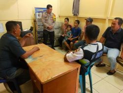 Kapolsek Lima Puluh “” Giat laksanakan cooling System di desa perk.Dolok..