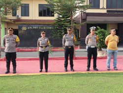 Dalam antisipasi Kejahatan, empat Polsek jajaran Polres Batubara laksanakan Patroli Malam hari.