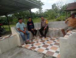 Cooling System OPS mantap Brata, dan Sambang Kepada Warga Kel.Labuhan Ruku..