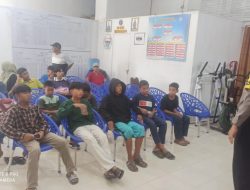 Kapolsek Labuan Ruku “” Cooling System dan Sambang “” terkait Kamtibmas Menjelang Bulan Suci Ramadhan..
