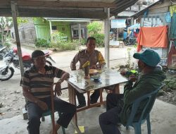 Kapolsek Labuhan Ruku “”Giat Cooling System “”OPS mantap Brata di Desa Suka maju.