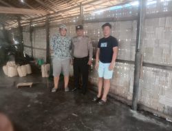Bripka DP.Sitio dari Polsek Medang Deras, cooling System OPS mantap Brata..
