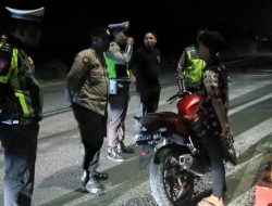 Kapolsek Indrapura ” AKP Jonni H.Damanik SH.MH.”Antisipasi Balap Liar dan Kejahatan Jalanan lainnya..