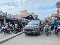 Jelang Menyambut Bulan Suci Rahmadan Polsek Labuhan Ruku AKP Riswanto,SH memberikan himbauan.