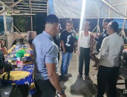 Kapolsek Indrapura Tiada Hentinya Rajia Tempat Perjudian di Wilayah Hukumnya..