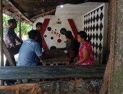 Kapolsek Indrapura Tidak Bosan Memberikan Himbauan Kepada Warganya..