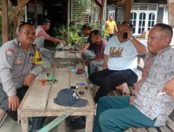 Bhabinkabmas Polsek Indrapura ” cooling System Dalam Rangka Bertemu Dengan Masyarakat..