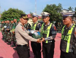 Kapolres Batu Bara “Gelar Pasukan 0ps Keselamatan Toba 2024.”.