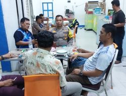 Kasat Binmas AKP Suharmono SH “cooling System OPS mantap Brata dan sambang “serta Binluh Desa Kampung Lalang..
