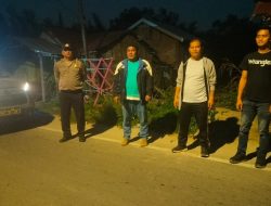 Kapolsek Medang Deras “Patroli Subuh Menggunakan Roda 4 Antisipasi Kejahatan Sasaran Balap Liar.