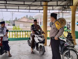 Kapolres Batu Bara ” melalui Kabag Log ” Safari Jumat,Di Masjid Nurul Salim .
