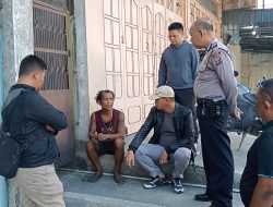Menindaklanjuti Berita Viral Polsek Indrapura Mengamankan ODGJ Yang Melakukan Pelemparan Kaca Stealing Milik Pedagang