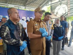 Pores Batu Bara AKBP Taufiq,SH Bersama Kasat Narkoba Fery Kusnadi,SH,MH Musnakan Narkoba Jinis Shabu Shabu Berat Nya ,977 Gam
