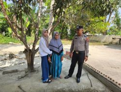 Kamtibmas, Polsek Labuhan Ruku Sambangi Warga Desa Padang Genting