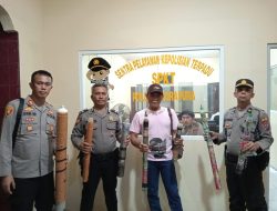Kapolsek Indrapura “Giat Menjaga Kenyamanan Saat Sholat Tarawih di Wilaya Hukum Nya.