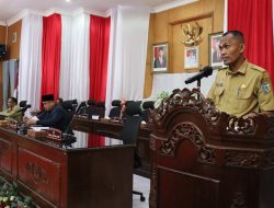 DPRD Kabupaten Batu Bara Lakukan Rapat Paripurna Pandangaan Umum Fraksi Terhadap LKPJ Bupati Batu Bara Tahun Anggaran 2023.