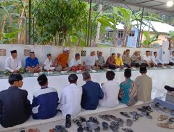 Polsek Labuhan Ruku, Pemdes Datuk Tanah Datar dan MWC NU Gelar Tausiyah sekaligus Buka Puasa Bersama