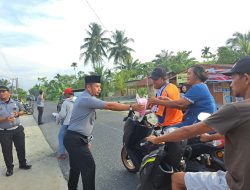 Suatu Gebangaan Kalapas Labuhan Ruku Kec. Talawi Kab.Batu Bara,Berikan Takjil Gratis Pada Bulan Suci Ramadhan Sebanyak 150 Buah HBP Ke-60..