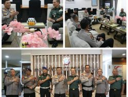 Kapolda Terima Kunjungan Silaturahmi Pangdam XIII/Merdeka Mayjen TNI Candra Wijaya