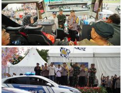 Tindaklanjuti Arahan Presiden, Kapolri Lepas Mudik Gratis Polri Presisi..