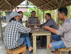Kapolsek Indrapura,,, melalui,, Unit Bimmas Laksanakan Giat Cooling System..