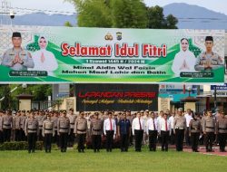 Halalbihalal Bersama Personel, Kapolda Sampaikan Terima Kasih Perayaan Idul Fitri 1445 H di Sulut Berjalan Aman