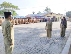 Pj.Bupati Batu Bara Gelar Apel Gabungan Pasca Libur Hari Raya Idul Fitri 1445 H/2025.