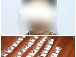 Ditresnarkoba Polda Sulut Tangkap VA, Terduga Pengedar 21,26 Gram Sabu