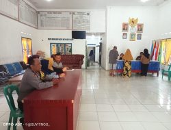 Bhabinkabmas Polsek Indrapura Cooling System di Desa Tanjung Seri..
