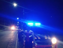 Gelar Blue Light Patrol Personel Sat Samapta Pastikan Kota Batu Bara Aman