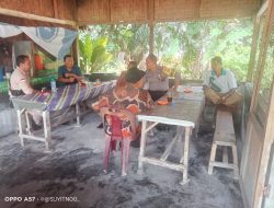 Kapolsek Indrapura AKP Jonni H Damanik SH MH ” melalui”Bhabinkabmas Giat cooling System di Desa Mekar Sari…