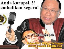 Ketua Umum PWI Pusat Hendry Ch Bangun Dkk Terbukti Korupsi Rp. Rp 1.771.200.000