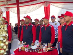 Lapas Kelas IIA Labuhan Ruku Ikuti Kegiatan Pembukaan Persatuan Olahraga Pengayoman (POP)