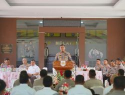 Kunjungan Kerja ke Polres Bolsel, Kapolda: Kita Sarankan Penambahan 4 Polsek lagi