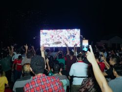 Dukung Garuda U-23, Pemkab Batu Bara Gelar Nobar.di Lapangan Terminal Tajung Tiram.