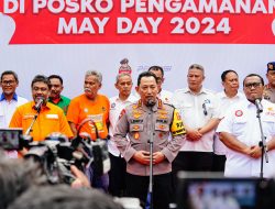 Komitmen Kapolri di Aksi May Day: Bentuk Timsus untuk Lindungi dan Kawal Hak Buruh..