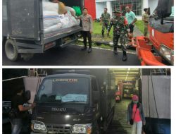 Biro Logistik Polda Sulut Siapkan Kendaraan Truck Box Bawa Bantuan ke Sitaro