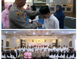Kapolda Apresiasi Penyerahan Bantuan Kartu BPJS dari Bhayangkari Sulut kepada Anak Panti Asuhan Nurul Hidayah.