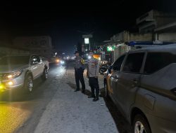 Polsek Indrapura, Antisipasi Terjadinya Gangguan Kamtibmas..