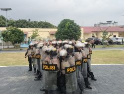 Tingkatkan Kebugaran, Pleton Dalmas Polres Batubara Lakukan Pembinaan Fisik Jasmani (Binsik)
