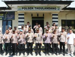 Kapolda dan Para PJU Lakukan Patroli Kamtibmas ke Tagulandang Pasca Erupsi Gunung Ruang.