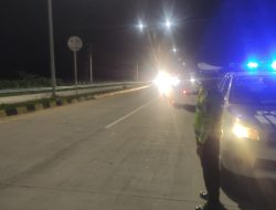 Sat lantas Polres Batu Bara, Giat Patroli Blue Light…