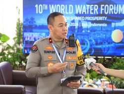 Polri Amankan Opening Ceremony WWF Ke-10 di Bali Hari Ini.