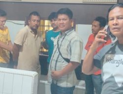 Penangkapan Pelaku Penganiayaan Terekam di CCTV di Jalan Rakyat Kelurahan Tanjung Tiram Suda di Ringkus Pihak Polsek Labuhan Ruku.