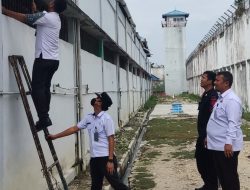 Pelaksanaan Deteksi Dalam Rangka Pencegahan Gangguan Untuk Keamanan Di Kawasan Lapas Kelas IIA.