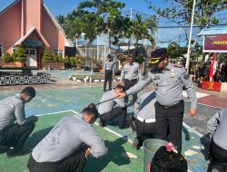 Lapas Labuhan Ruku Kanwil Kemenkumham Sumut Gelar Penyematan Pangkat dan Pelepasan Pegawai