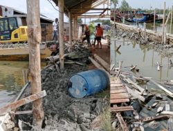 Pembuatan Benteng Penahan Abrasi Di Dusun X Desa Suka Jaya Menuai Sorotan GAM BB.