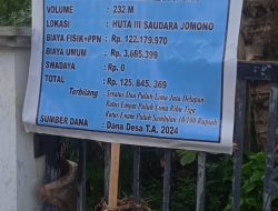 Pangulu Tidak Ada Tanggapan Saat DiKonfirmasi Terkait Pengaspalan Jalan Sudah Di Tumbuh Rumput.