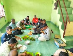 Jalin Kekompakan, Kasi Humas Polres Batu Bara Jamu Wartawan.